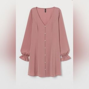 H&M V neck dress-XS